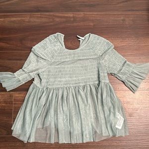 Zara tulle top
